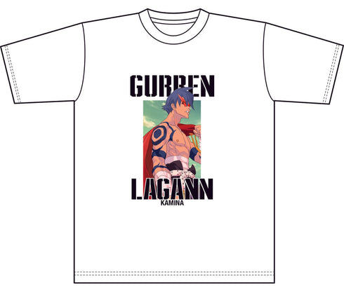 『天元突破グレンラガン』ビッグシルエットTシャツ/カミナ